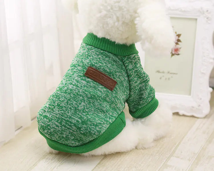 Autumn Winter Pet Fashion Knit Sweater for Dogs & Cats