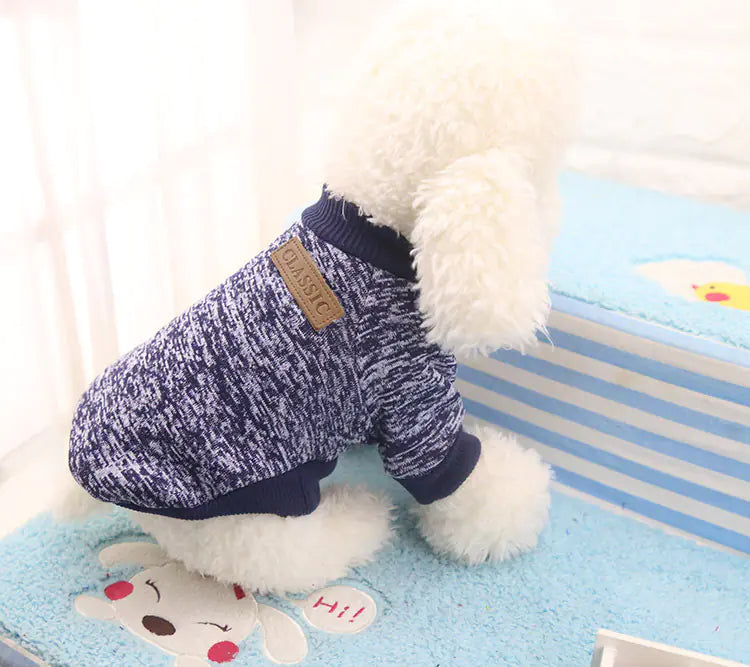 Autumn Winter Pet Fashion Knit Sweater for Dogs & Cats