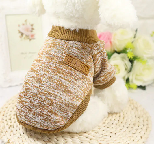 Autumn Winter Pet Fashion Knit Sweater for Dogs & Cats
