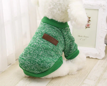 Autumn Winter Pet Fashion Knit Sweater for Dogs & Cats