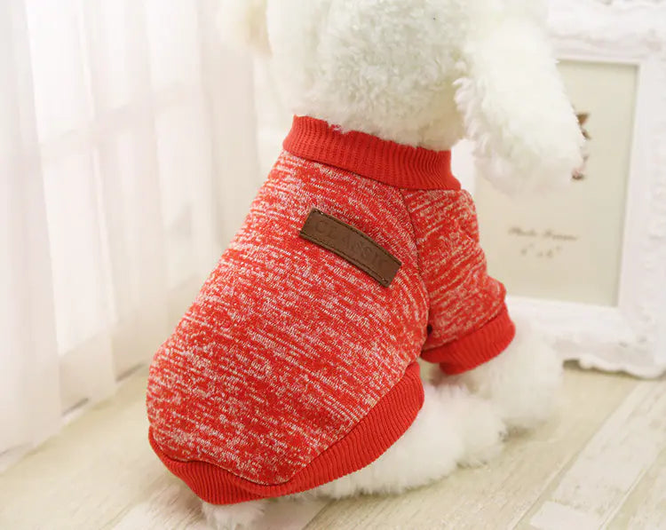 Autumn Winter Pet Fashion Knit Sweater for Dogs & Cats