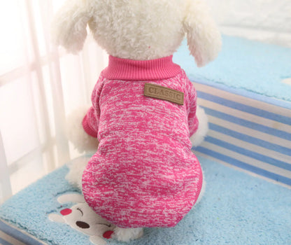 Autumn Winter Pet Fashion Knit Sweater for Dogs & Cats