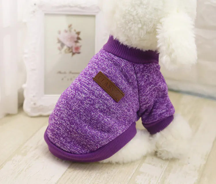 Autumn Winter Pet Fashion Knit Sweater for Dogs & Cats